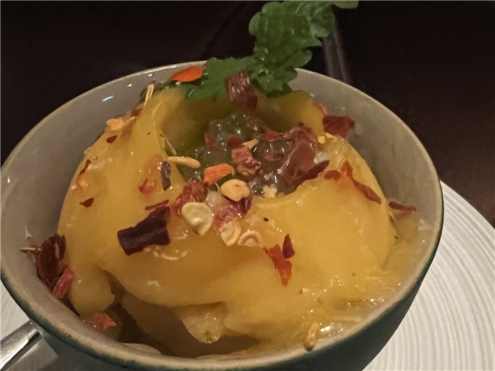 mango mousse